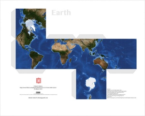 papercraft earth